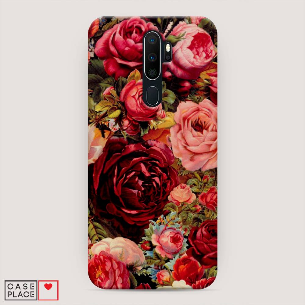 

Пластиковый чехол "Розы винтажные" на Oppo A9 (2020), 251920-6