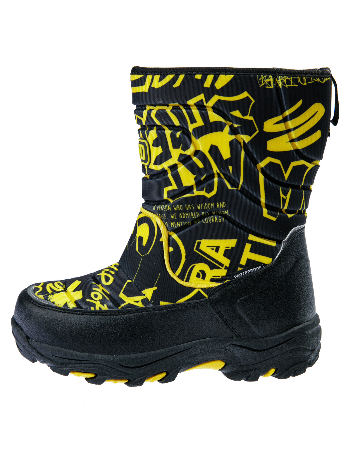 Сапоги для мальчиков PlayToday, черный,оранжевый, 39