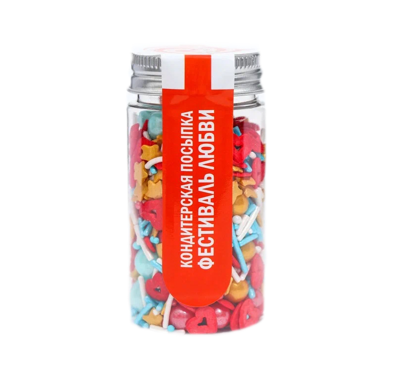 

Кондитерская посыпка Фестиваль любви, 50 г