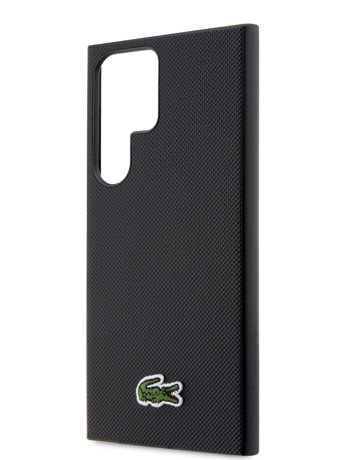 

Чехол Lacoste для Galaxy S23 Ultra Petit Pique logo Hard Black, Черный