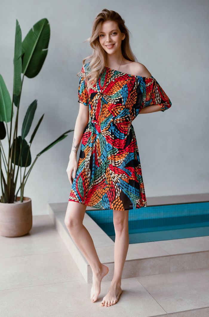 

Платье женское Mia-Mia 19260 Barbara разноцветное 2XL, Разноцветный, 19260 Barbara