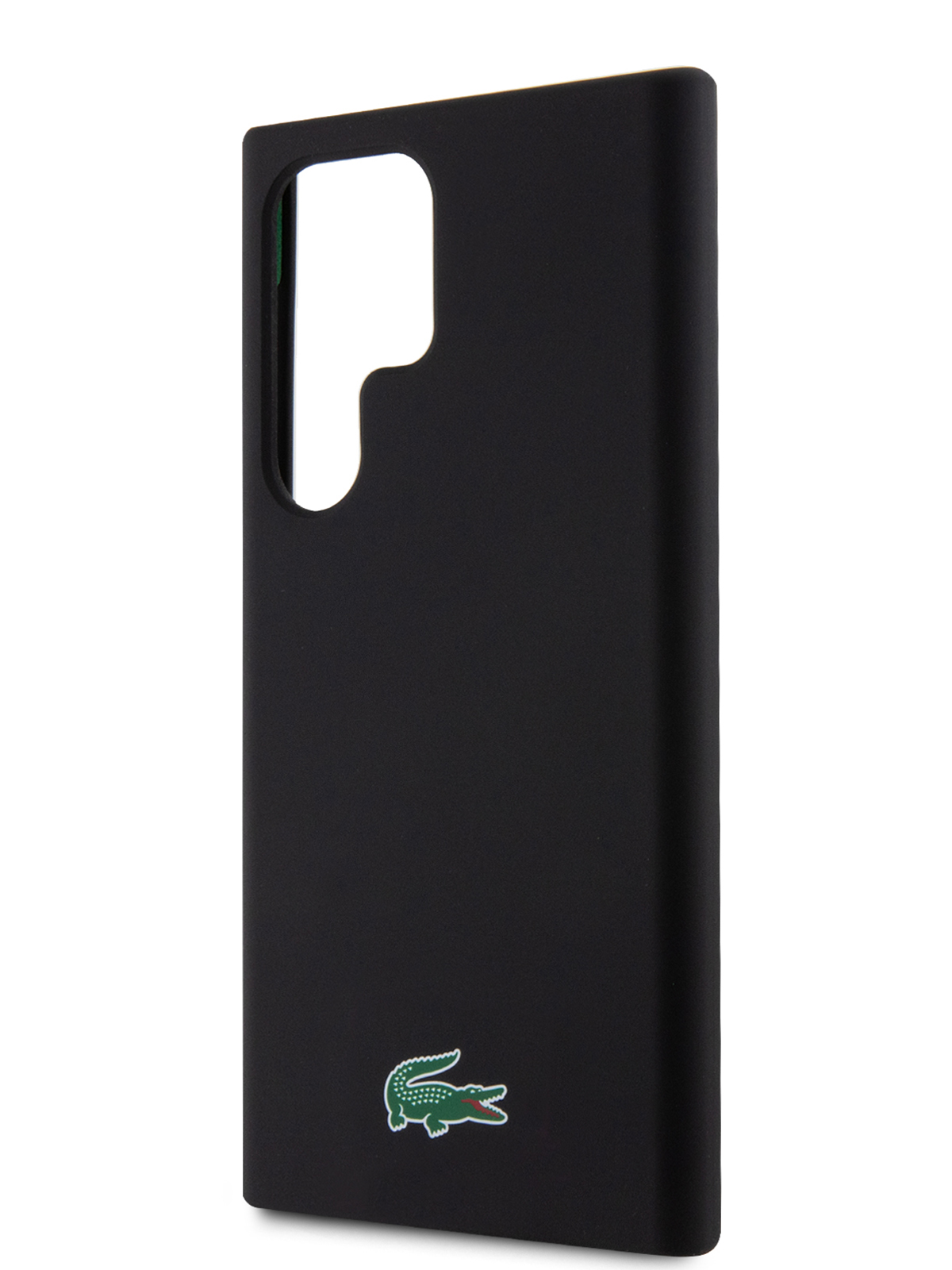 Чехол Lacoste для Galaxy S23 Ultra Croc Logo Hard Black