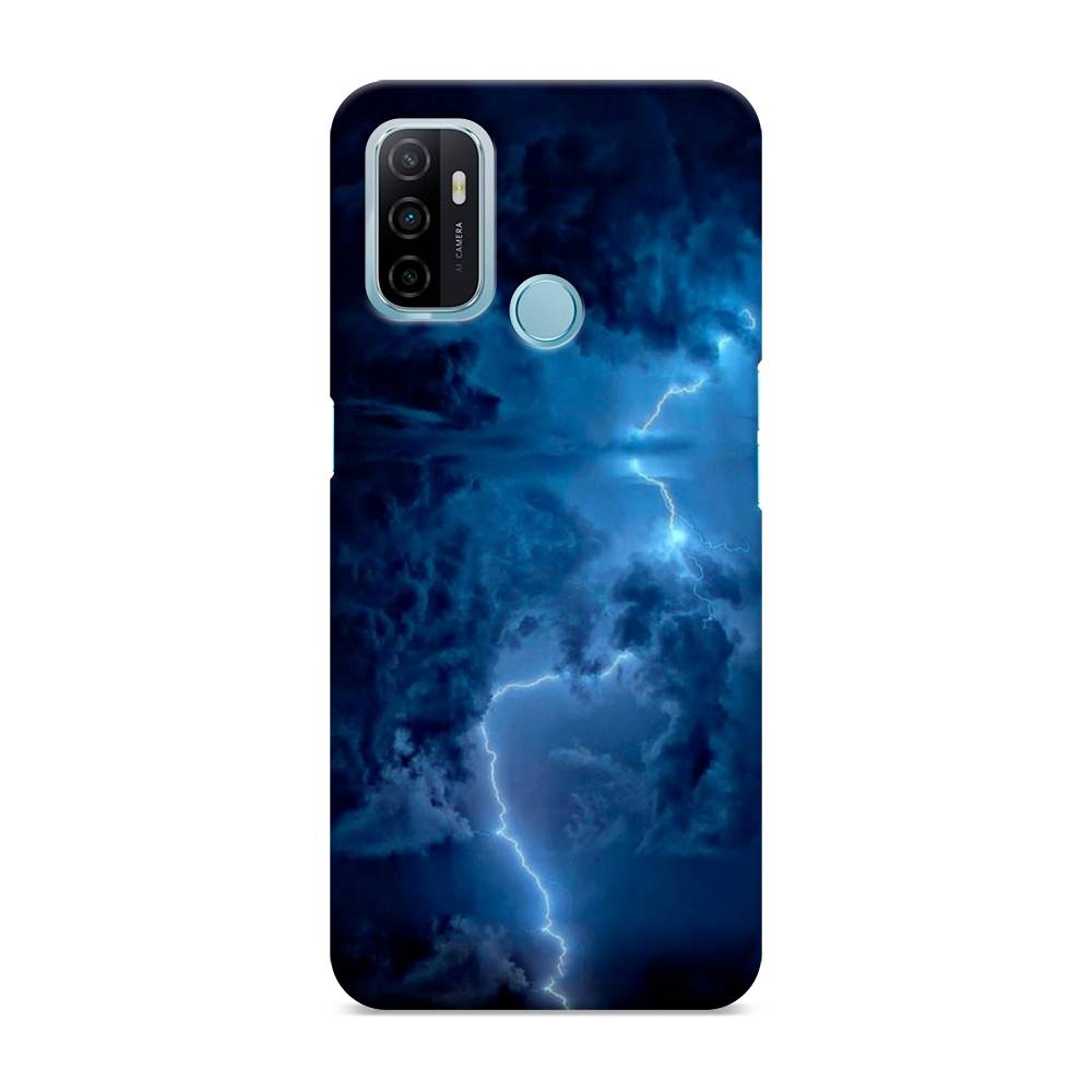 

Пластиковый чехол "Молния" на Oppo A53, 254320-3