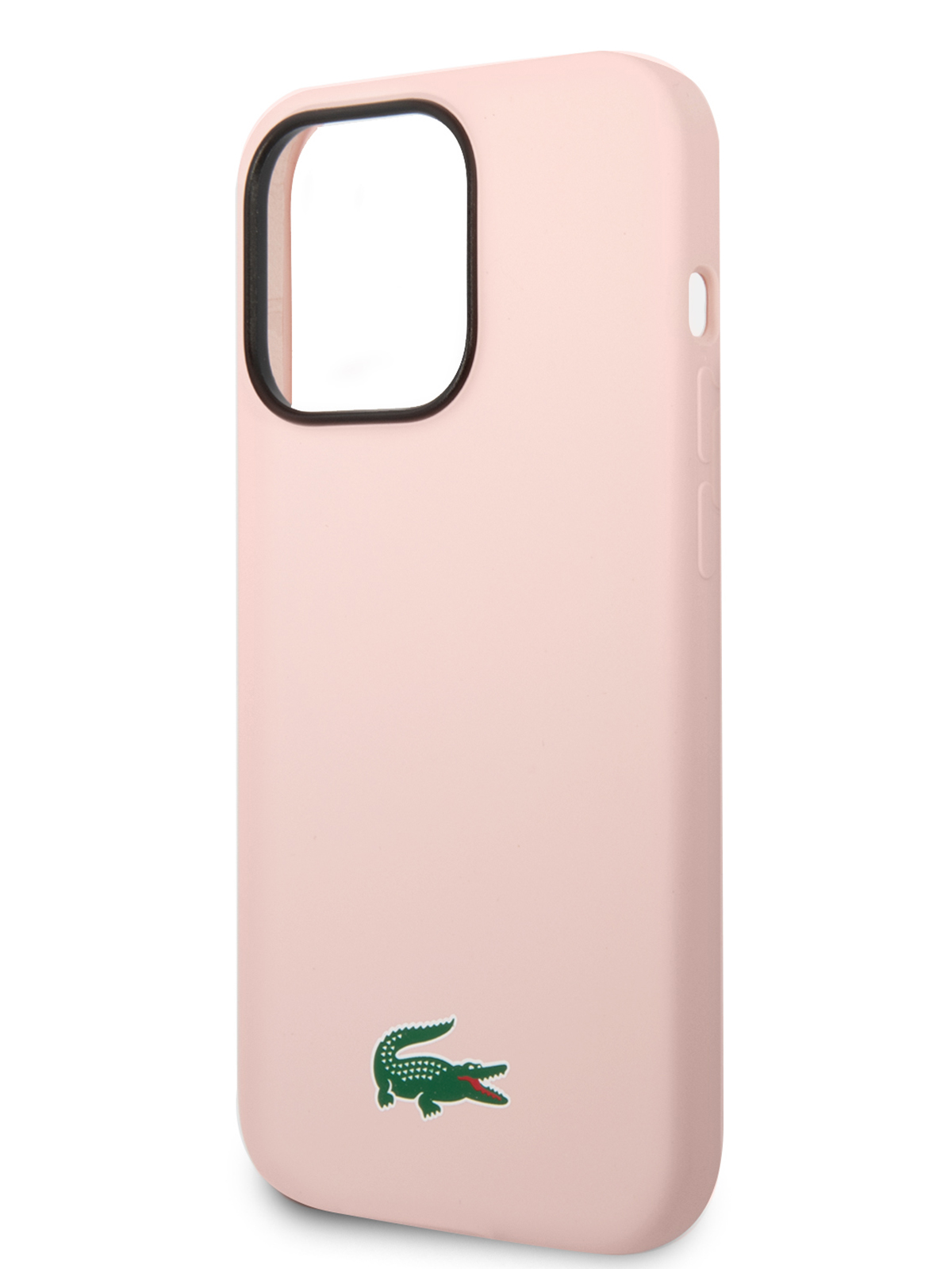 Чехол Lacoste для iPhone 14 Pro Max Croc Logo Hard Pink