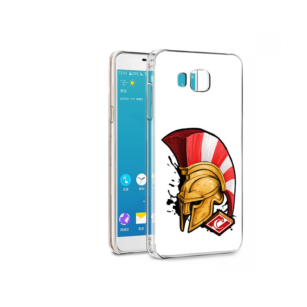 

Чехол MyPads Tocco для Samsung Galaxy Alpha ФК спартак шлем (PT13063.503.185), Прозрачный, Tocco