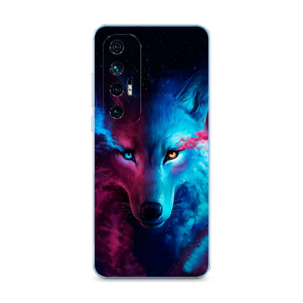 

Чехол Awog на Xiaomi Mi 10S "Волшебный волк", Разноцветный, 310550-1