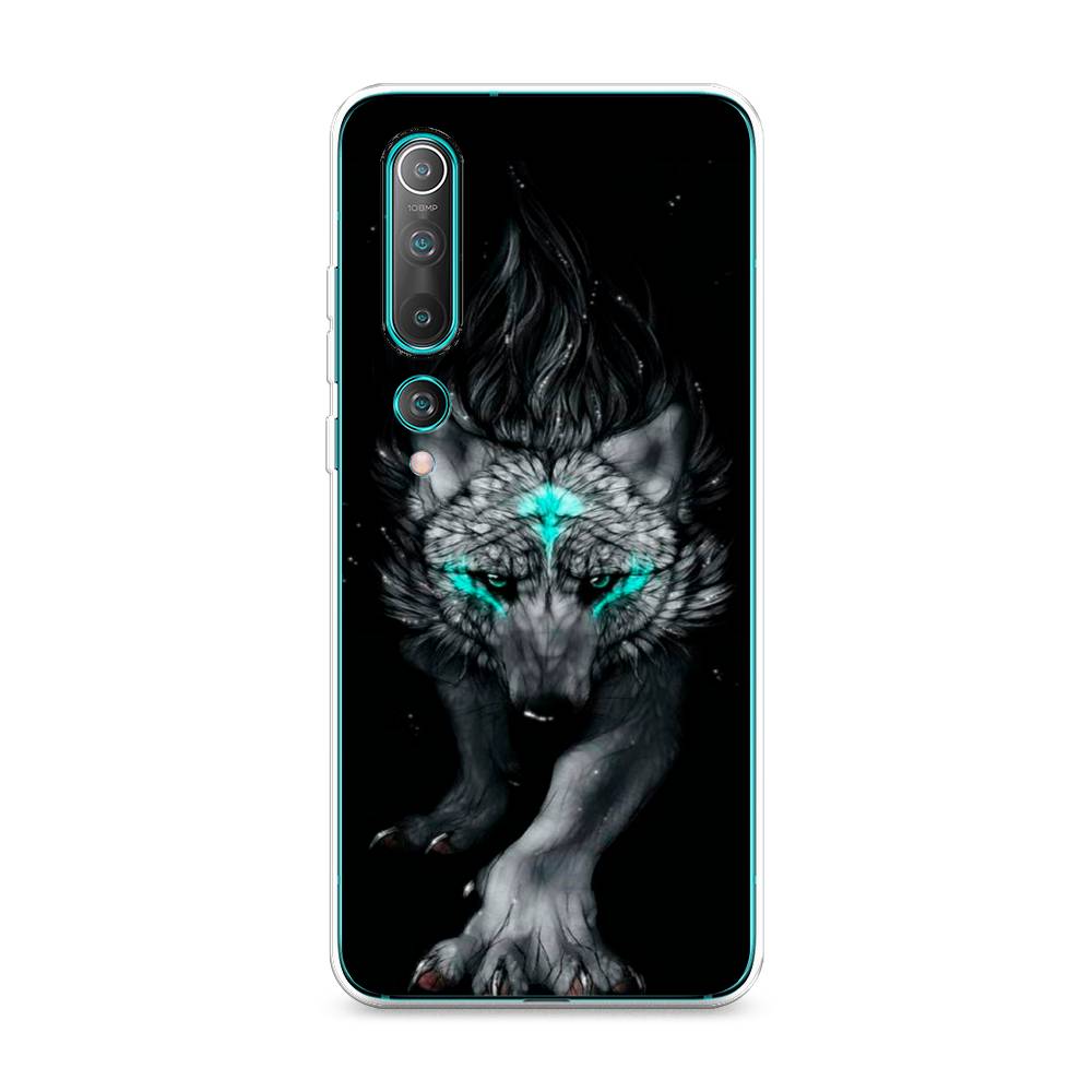 

Чехол Awog на Xiaomi Mi 10 Pro "Волшебный волк", Разноцветный, 37850-2