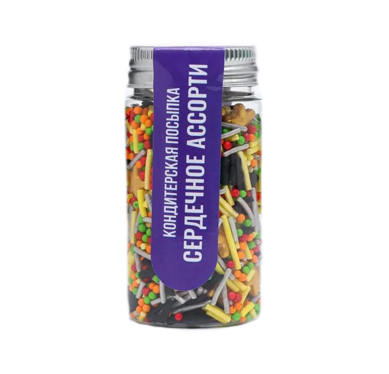

Кондитерская посыпка Сердечное ассорти, 50 г