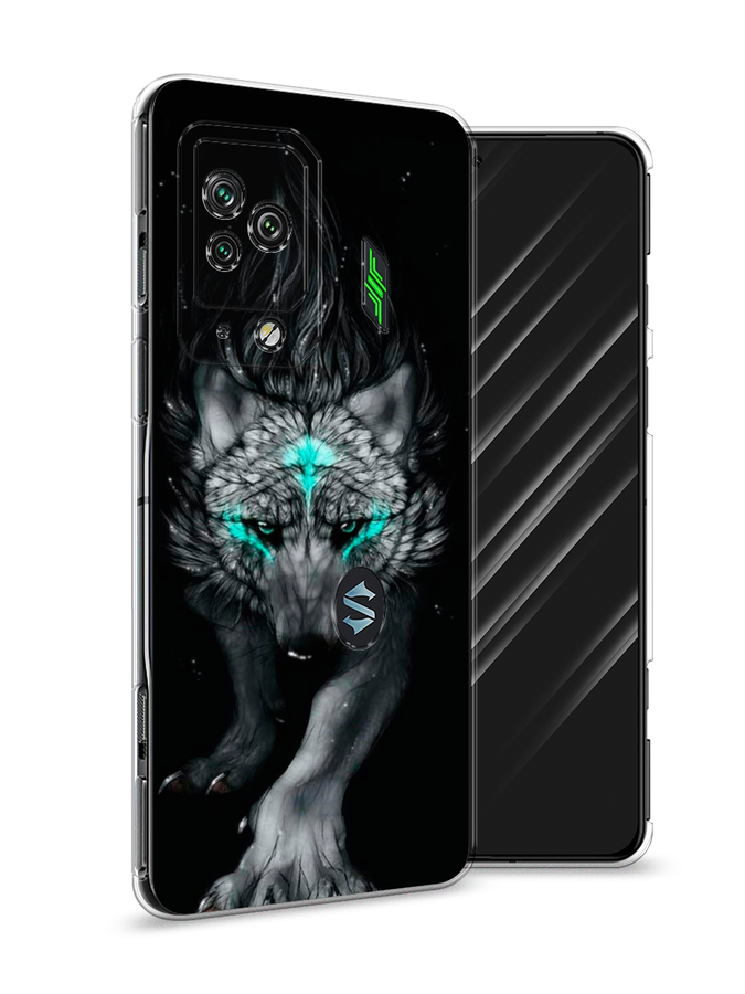 

Чехол Awog на Xiaomi Black Shark 5 Pro "Волшебный волк", Разноцветный, 314150-2