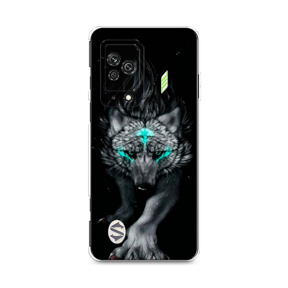 

Чехол Awog на Xiaomi Black Shark 5 "Волшебный волк", Разноцветный, 314050-2