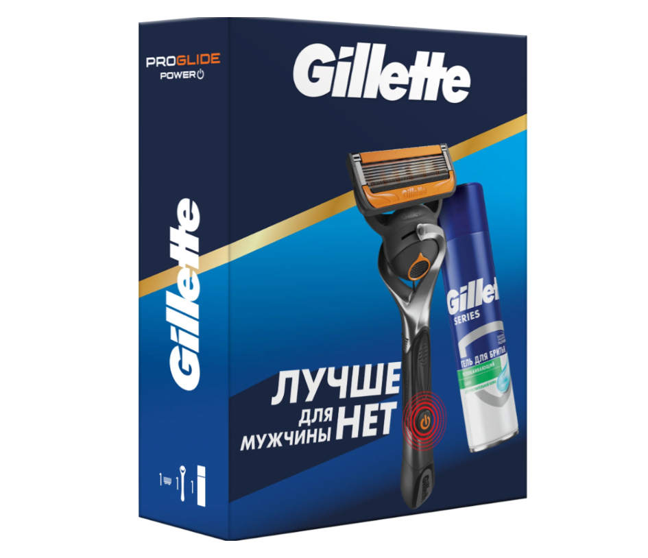 Набор Gillette многоразовый бритвенный станок ProGlide Power