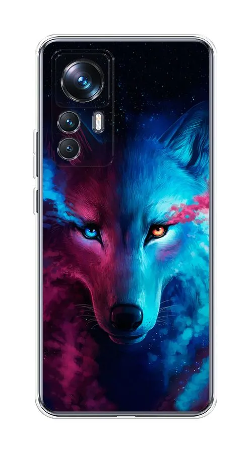 

Силиконовый чехол Awog "Волшебный волк" для Xiaomi 12, Разноцветный, 312350-1