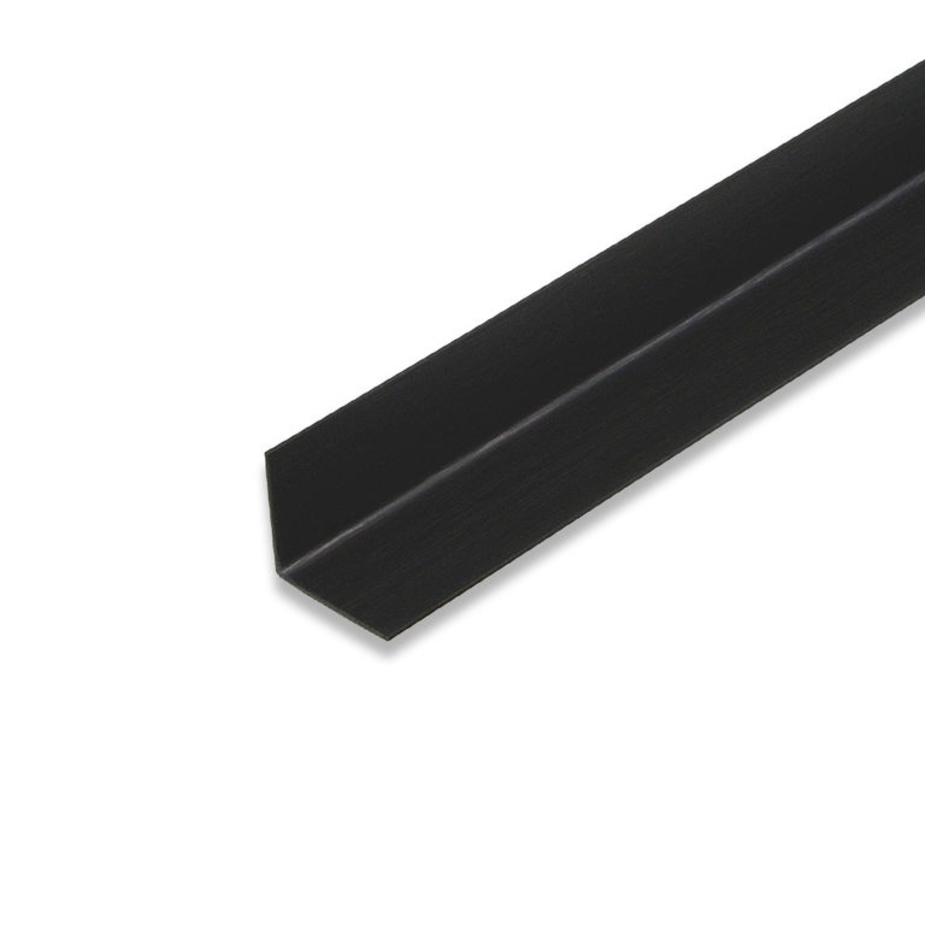 фото Уголок пластиковый для панелей ideal у30 30х30х2700 мм венге черный