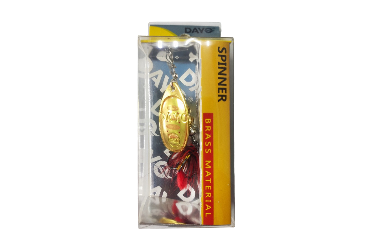 

Блесна DaYo Brass №2 12гр 85мм #07 331003, 00-00033471
