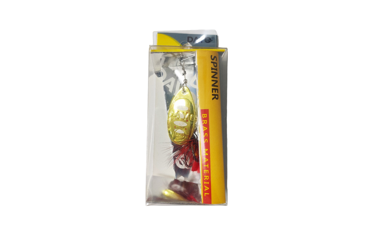 

Блесна DaYo Brass №2 12гр 85мм #01 331003, 00-00033463