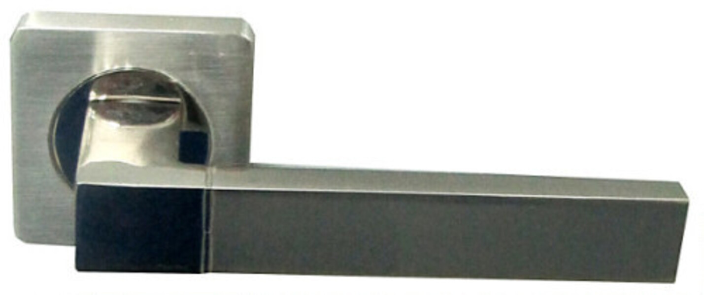 

Ручка дверная PALLINI Silver Бари серая матовая PAL-103-S SN/CP, Серый