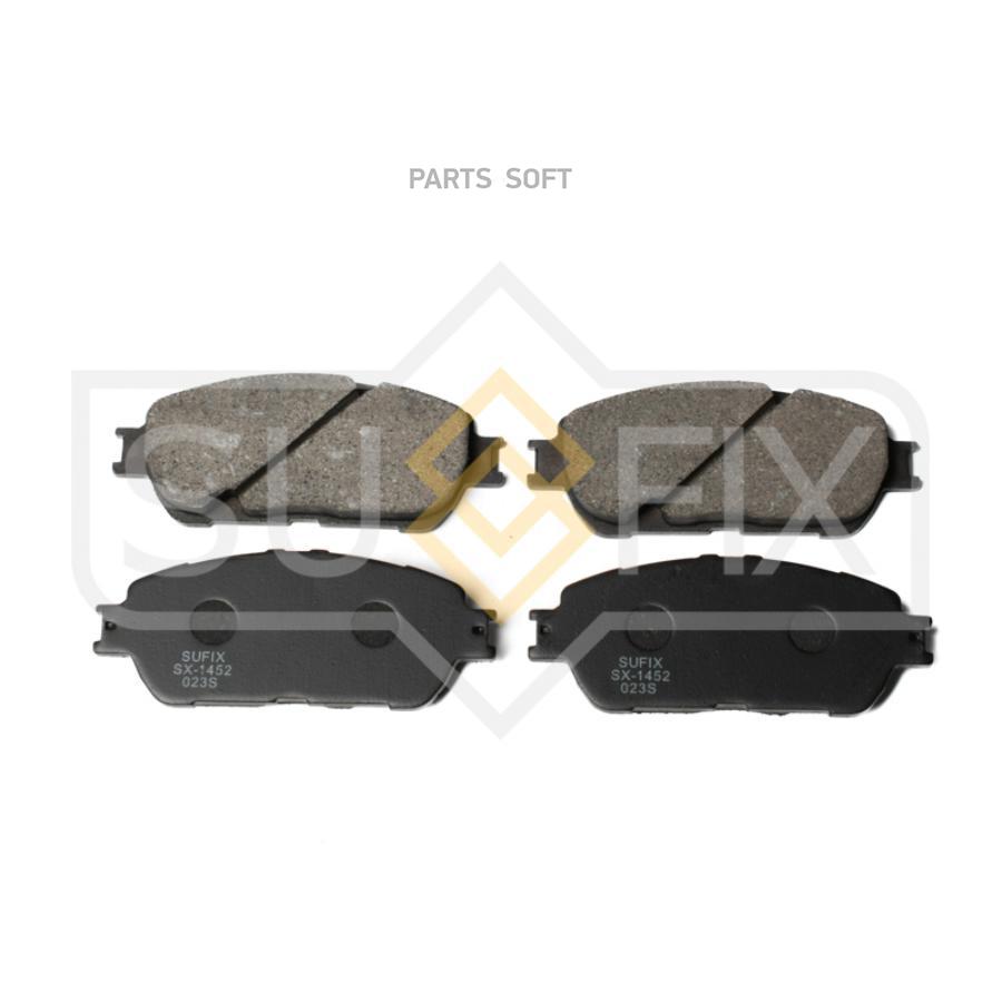 

Тормозные колодки Sufix передние правые/левые дисковые SX1452