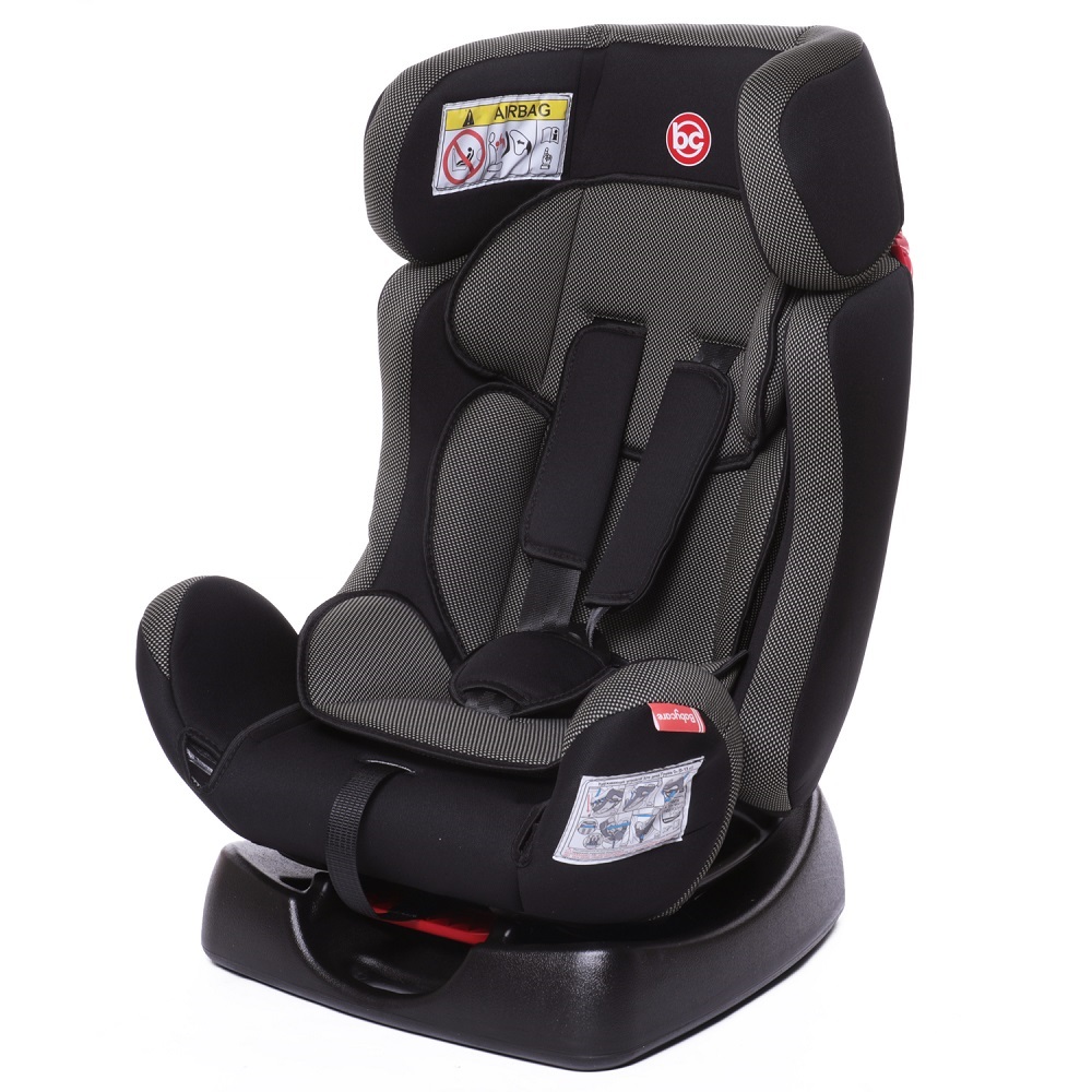 Автокресло Babycare Nika гр 0+/I/II, 0-25кг, 0-7 лет, Черный/Карбон