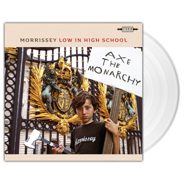 фото Morrissey / low in high school (clear vinyl)(lp) bmg