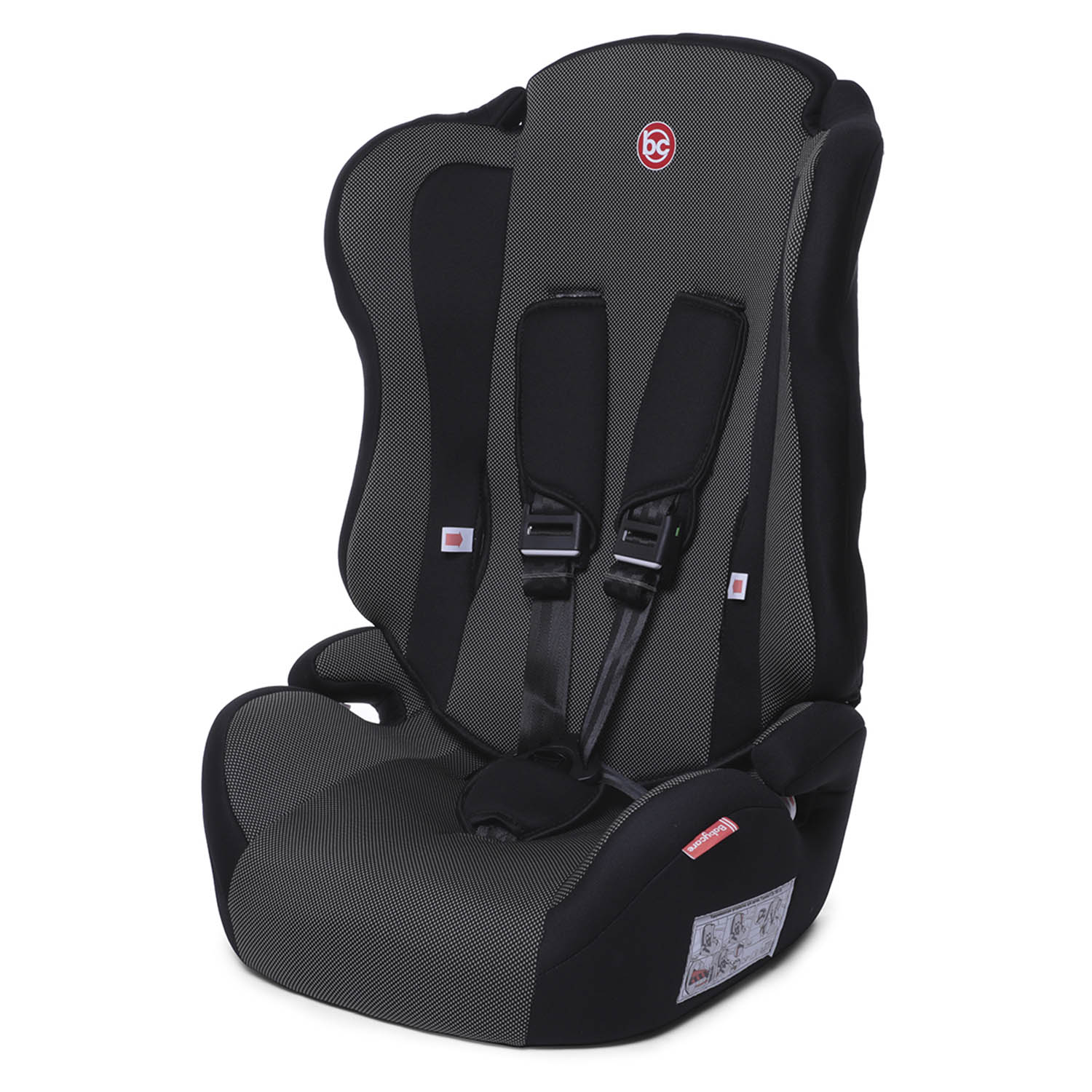 фото Автокресло baby care upiter гр i/ii/iii, 9-36кг new upiter (без вкладыша)_карбон/черный