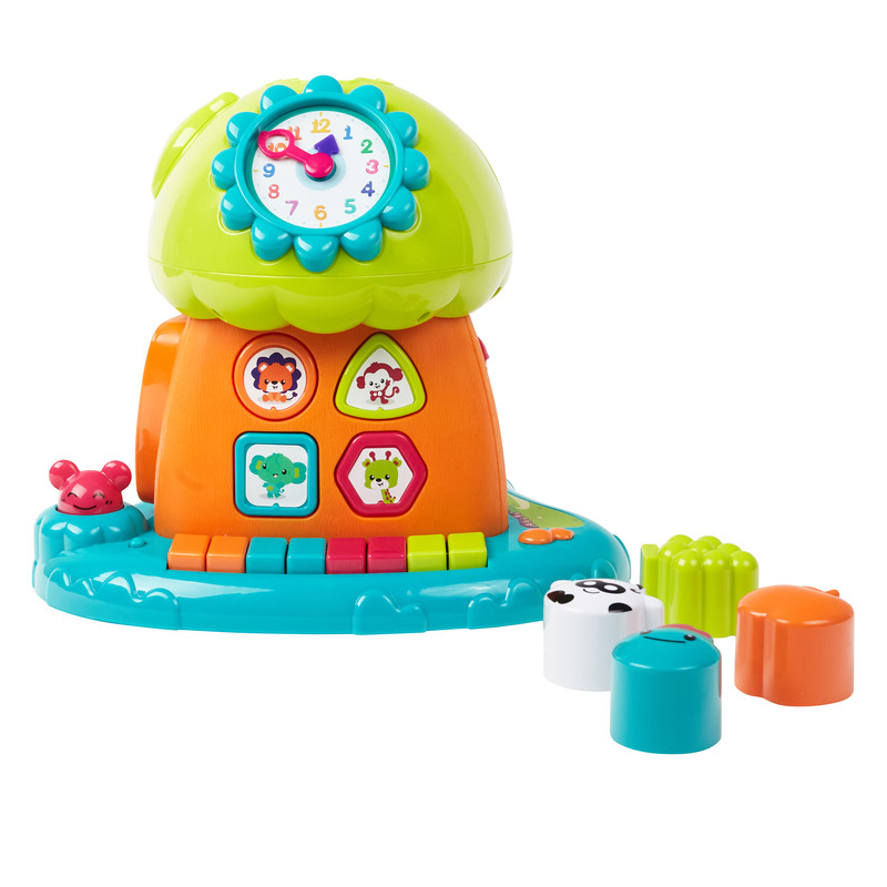 Развивающая игрушка сортер Ауби Домик на дереве с музыкой 40742