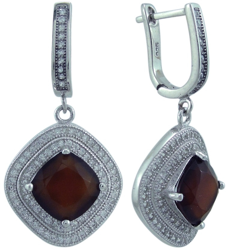 

Серьги из серебра с агатом Balex Jewellery 2405937606, 2405937606