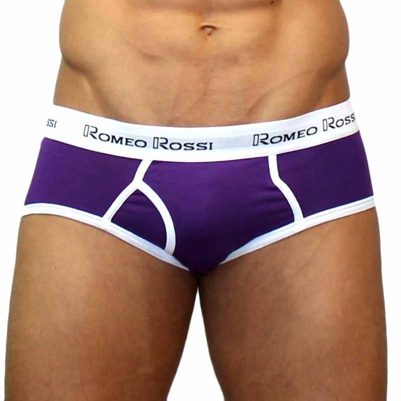 

Трусы мужские ROMEO ROSSI RR366-055 фиолетовые M 1 штука, Фиолетовый, RR366-055
