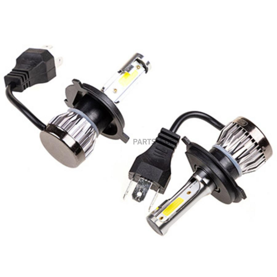 

Лампа светодиодная H4 (MINI) 12/24V 13W 6000K 1500Lm 1-конт. 2шт., SKYWAY S08701010 1шт