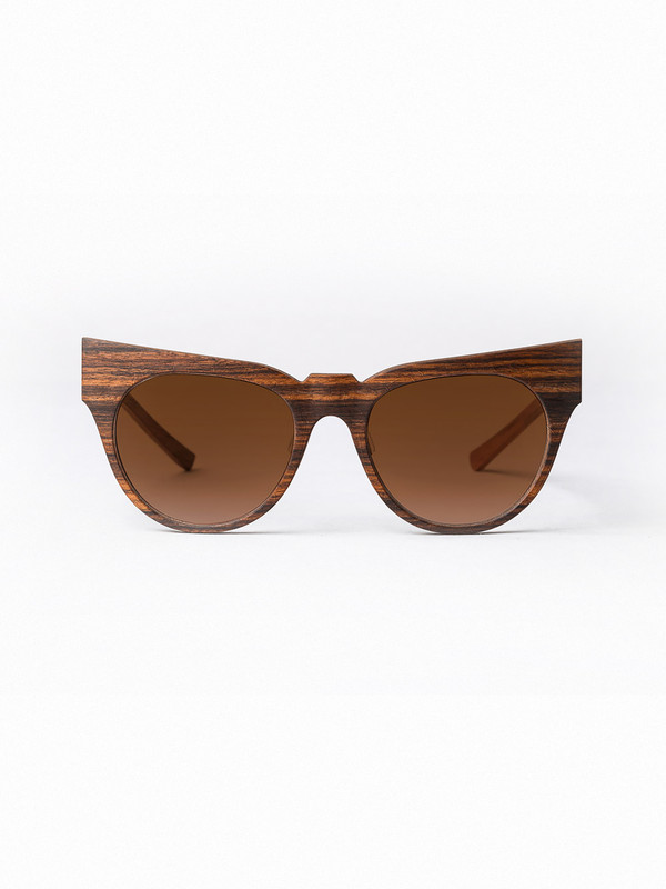 Солнцезащитные очки женские Brevno Polet коричневые