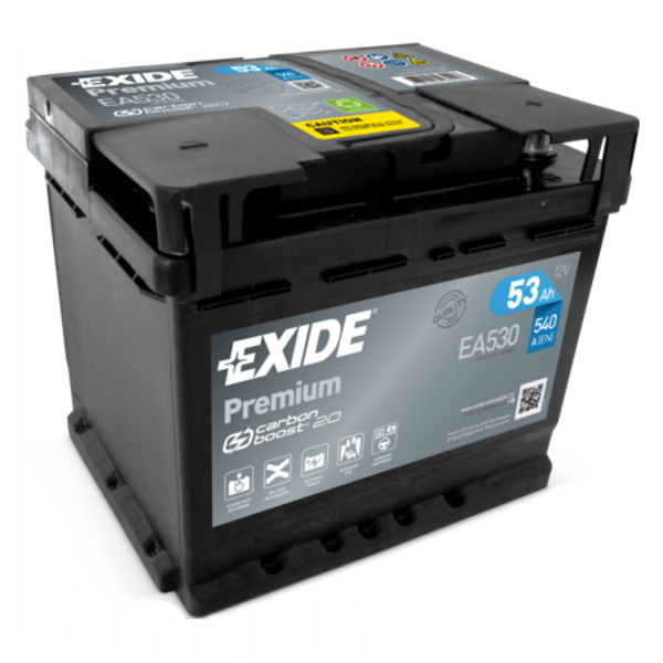 фото Аккумулятор автомобильный exide ea530 53 ач