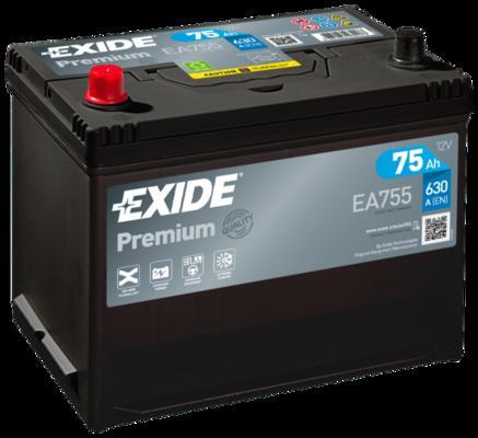 

Аккумулятор автомобильный EXIDE EA755 75 Ач