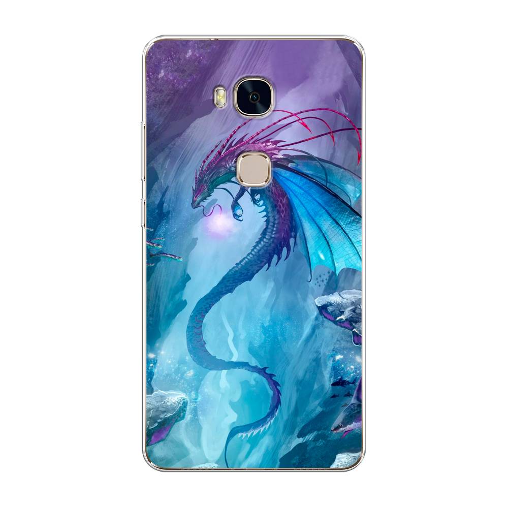 

Чехол Awog на Honor 5X "Водный дракон", Разноцветный, 60550-2