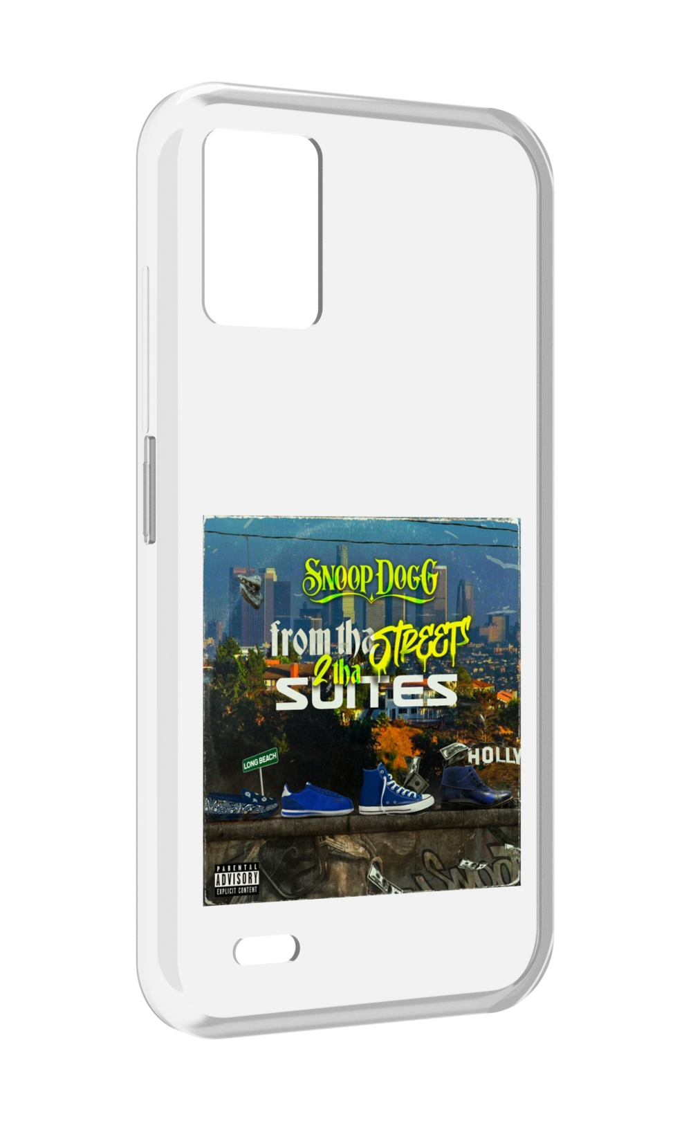 

Чехол MyPads Snoop Dogg FROM THE STREET 2 THA SUITES для UMIDIGI Bison 1, Прозрачный, Tocco