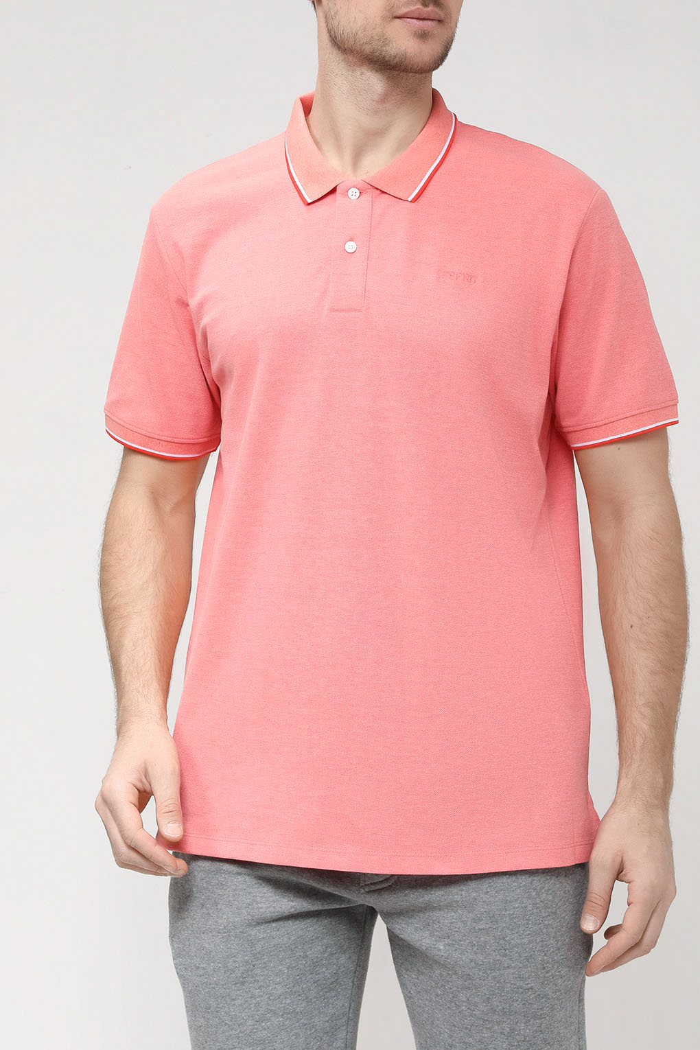 

Футболка мужская Esprit Casual 023EE2K316 оранжевая 2XL, Оранжевый, 023EE2K316