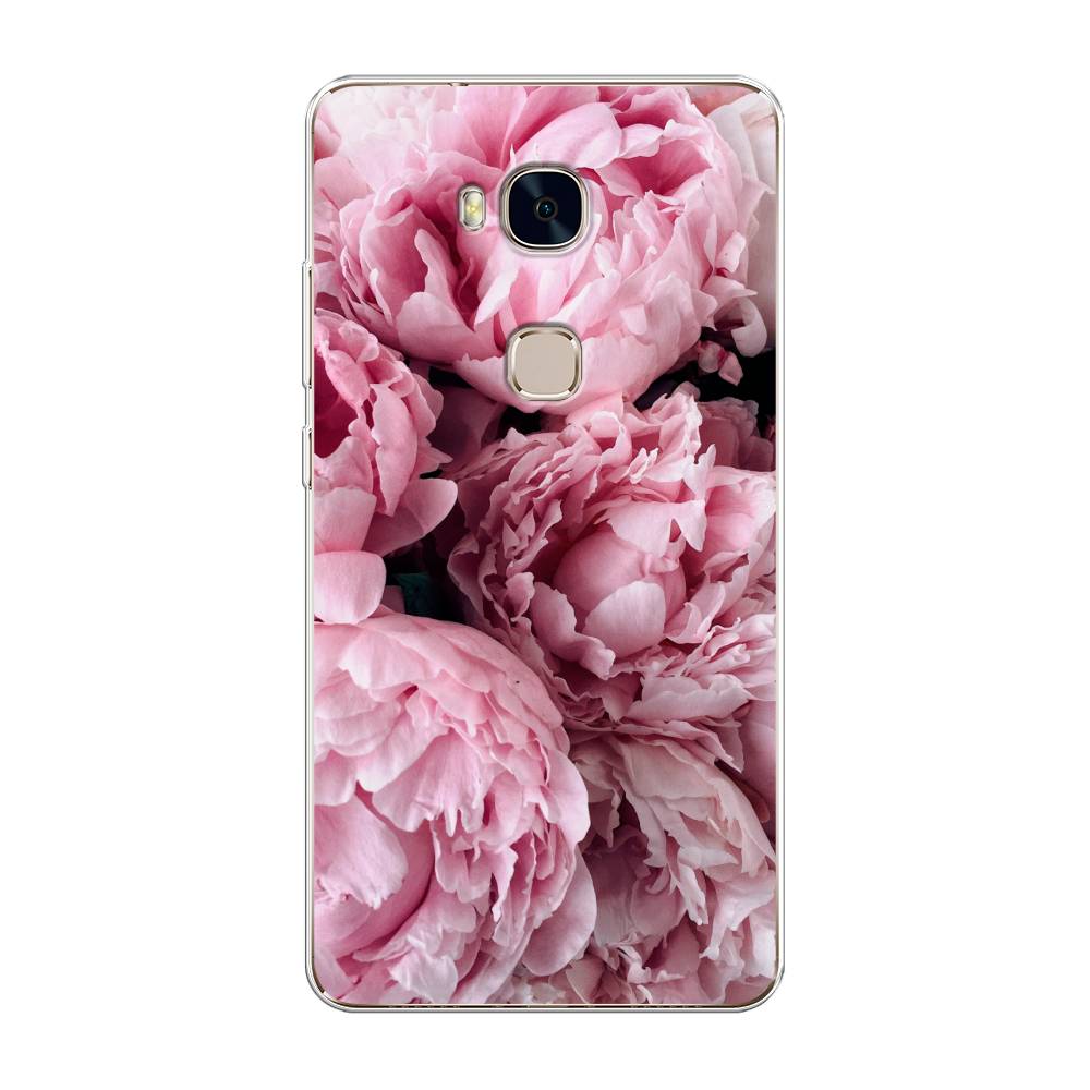 

Чехол Awog на Honor 5X "Нежные пионы", Разноцветный, 60550-8