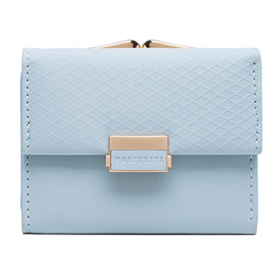 

Портмоне женское WASABI TREND WH-00124 голубое, Голубой, WH-00124