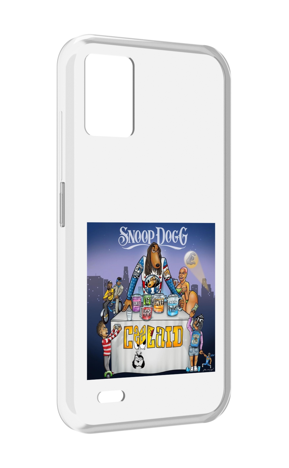 

Чехол MyPads Snoop Dogg COOLAID для UMIDIGI Bison 1, Прозрачный, Tocco
