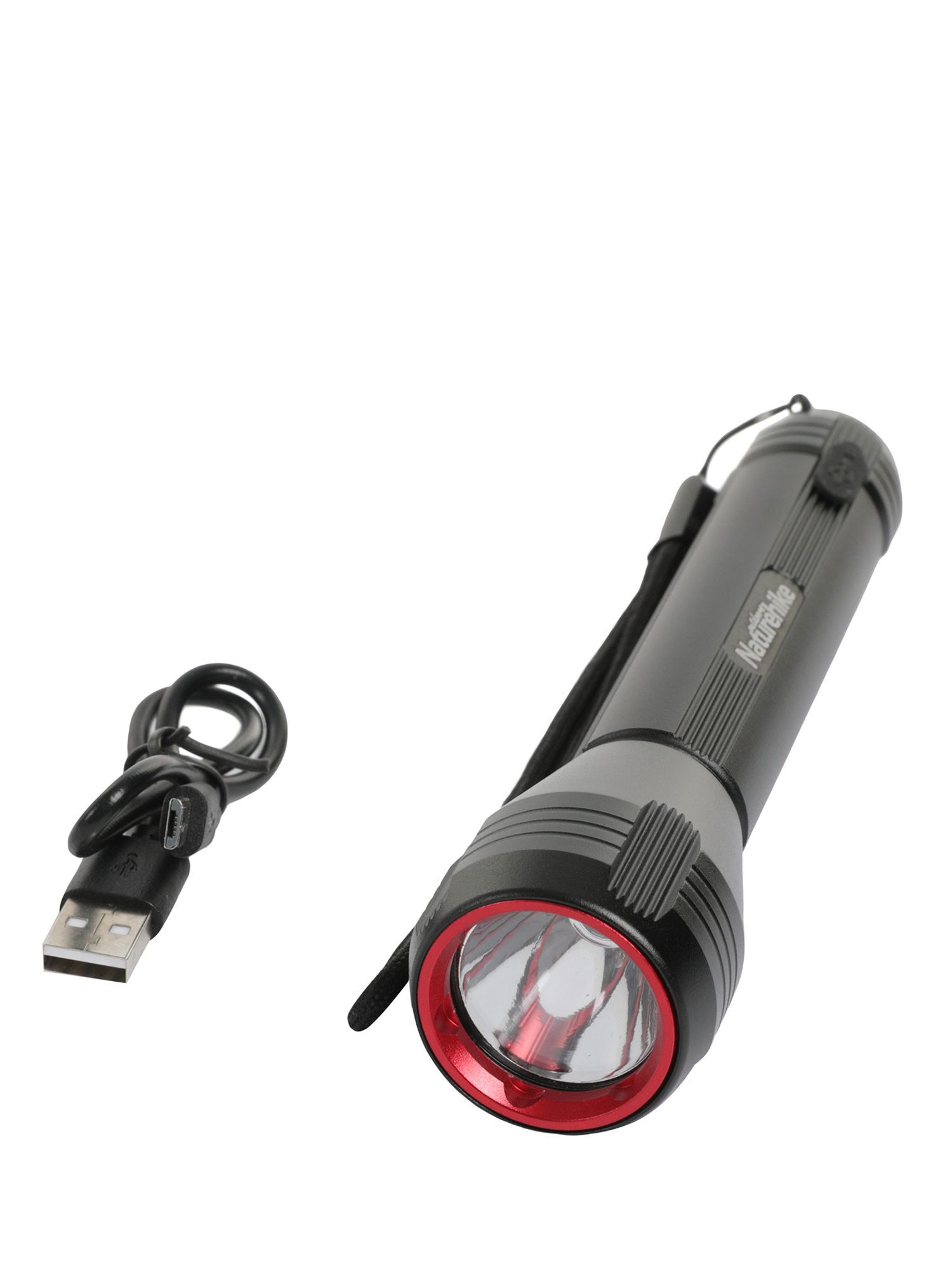 Фонарь Ручной Naturehike 2022 Outdoor Flashlight Black