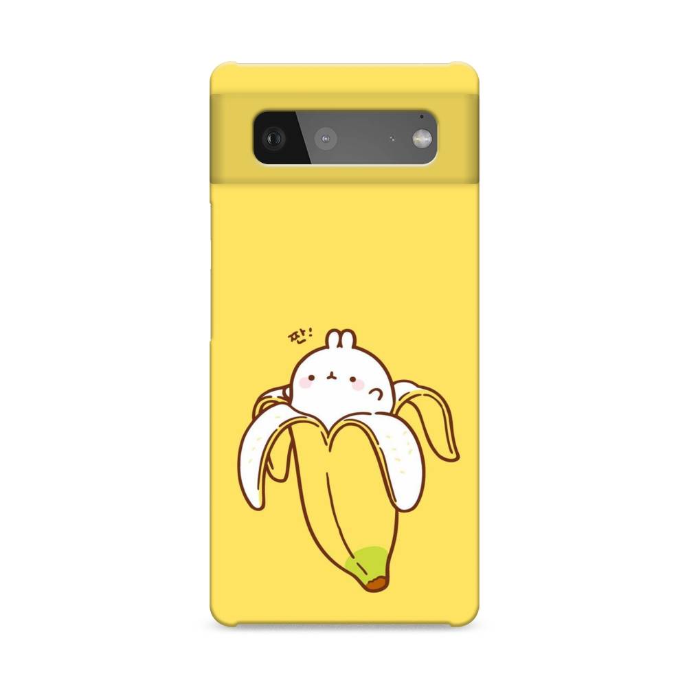 

Пластиковый чехол "Зайчик-бананчик" на Google Pixel 6, 270820-1