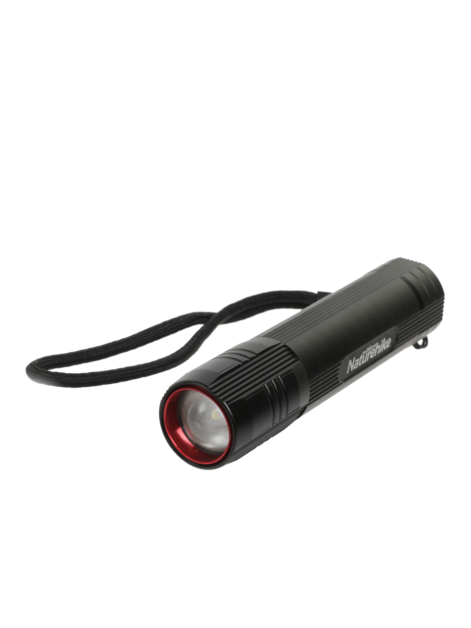 фото Фонарь ручной naturehike 2022 outdoor zoom flashlight black