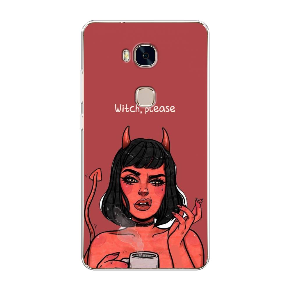 

Чехол Awog на Honor 5X "Evil Girl", Разноцветный, 60550-6