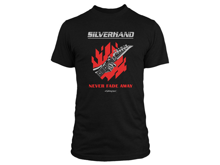 

Футболка мужская Jinx cyberpunk-2077-johnny-fade-premium-black черная XXL, cyberpunk-2077-johnny-fade-premium-black