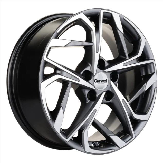

Диск литой R17 7J 5x114.3/60.1 ET45 Carwel Цаган 1716 ABT 00110744