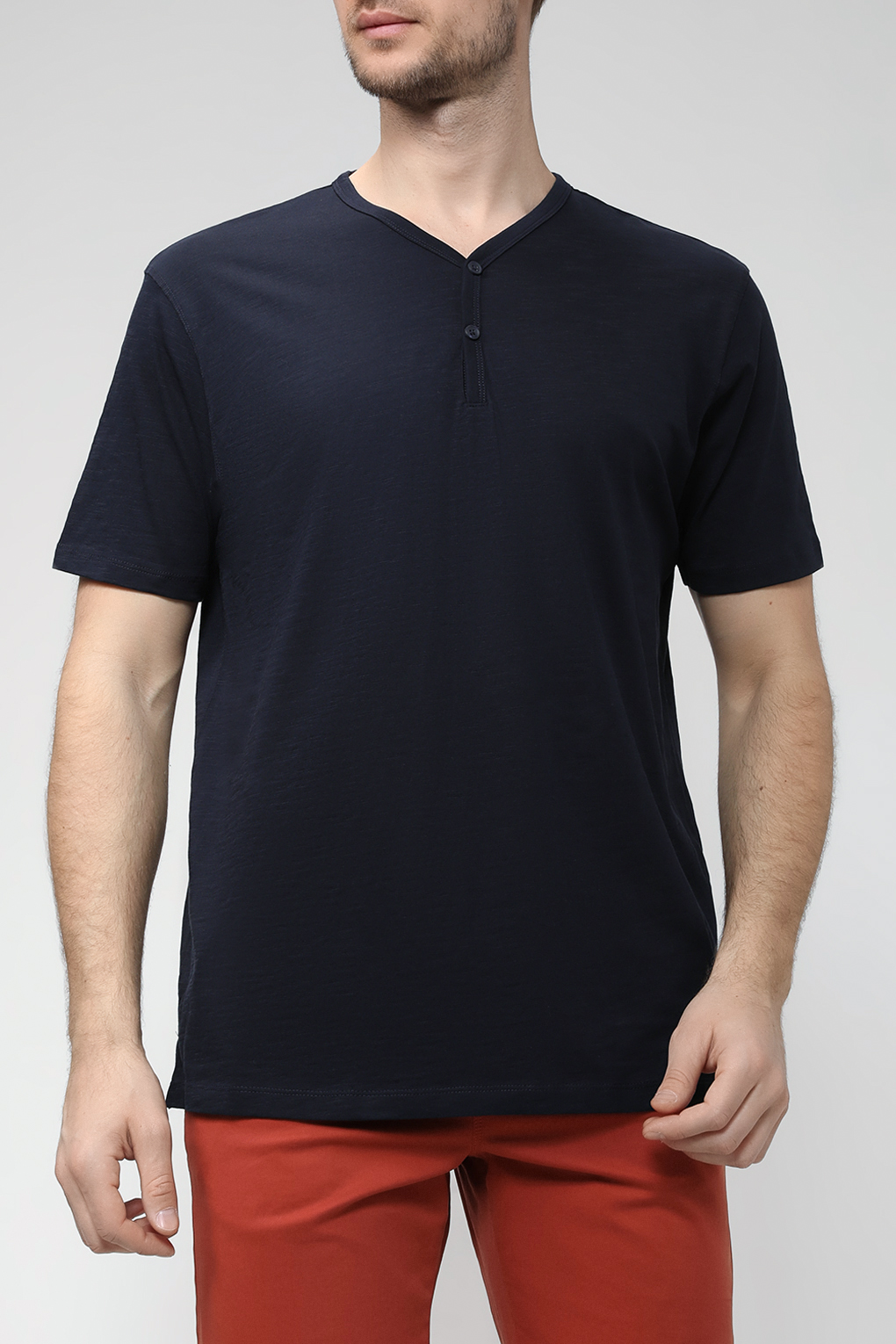 

Футболка мужская Esprit Casual 023EE2K307 синяя 2XL, Синий, 023EE2K307