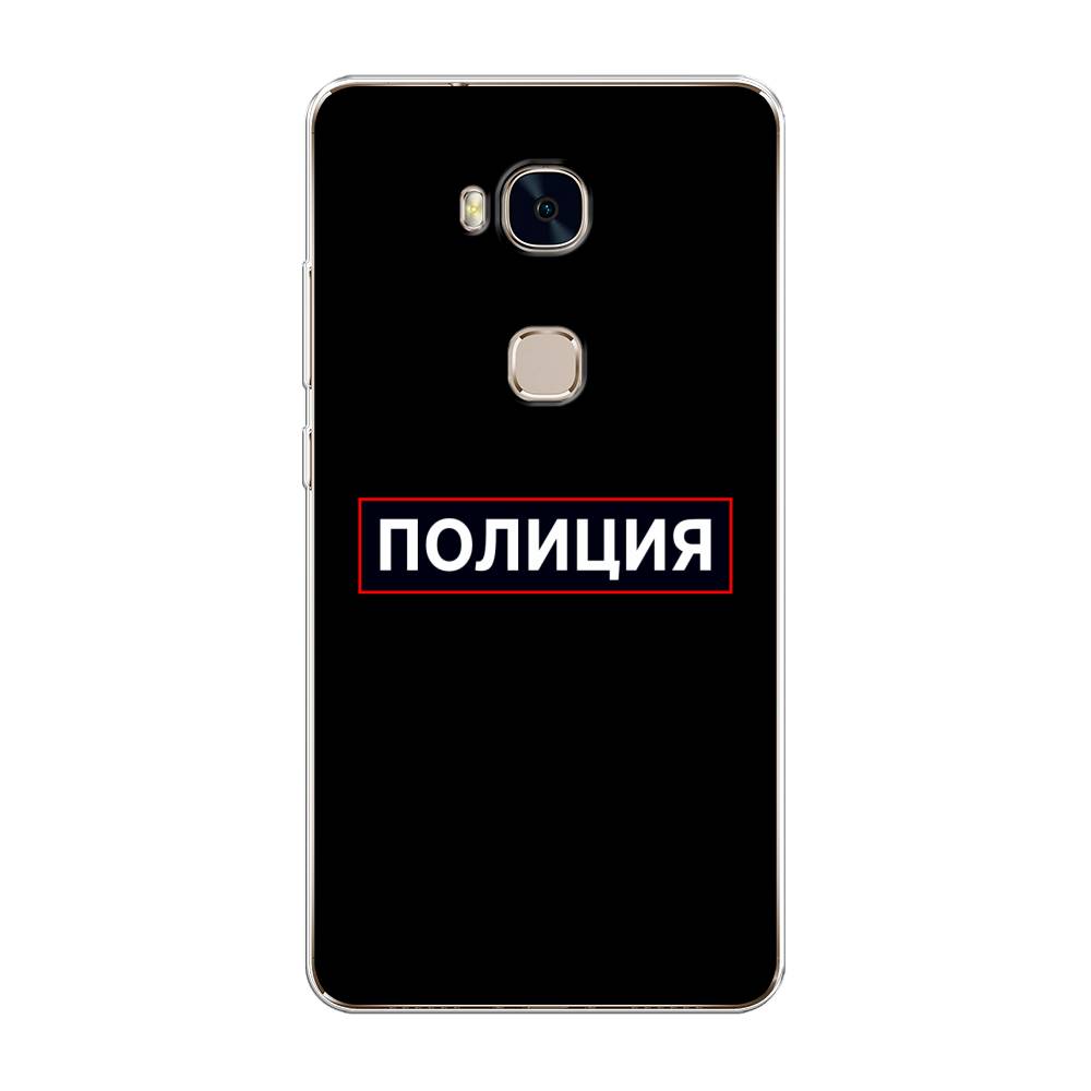 

Чехол Awog на Honor 5X "Police logo", Разноцветный, 60550-5