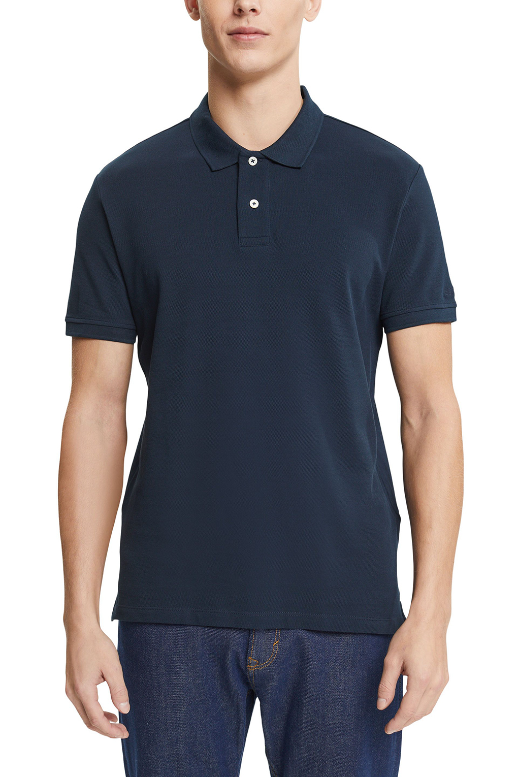 

Футболка мужская Esprit Casual 993EE2K301 синяя S, 993EE2K301