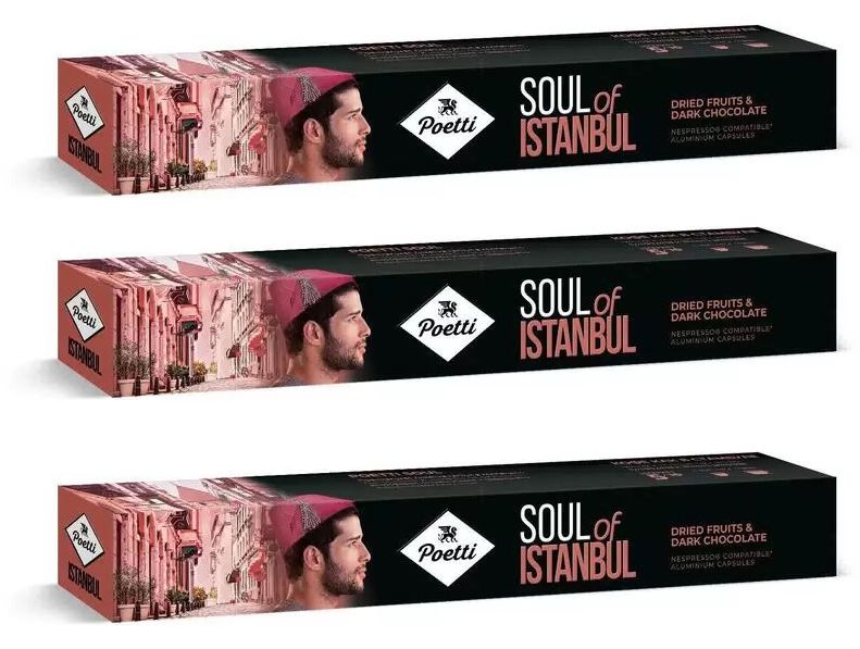 

Кофе в капсулах Poetti Soul of Istanbul, 30 капсул, poetti-istanbulkaps30