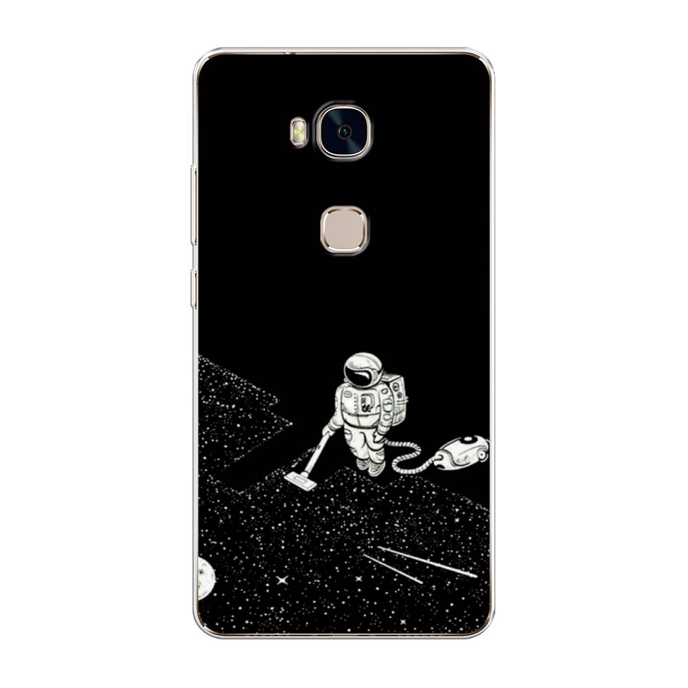 фото Чехол awog "космонавт с пылесосом" для honor 5x
