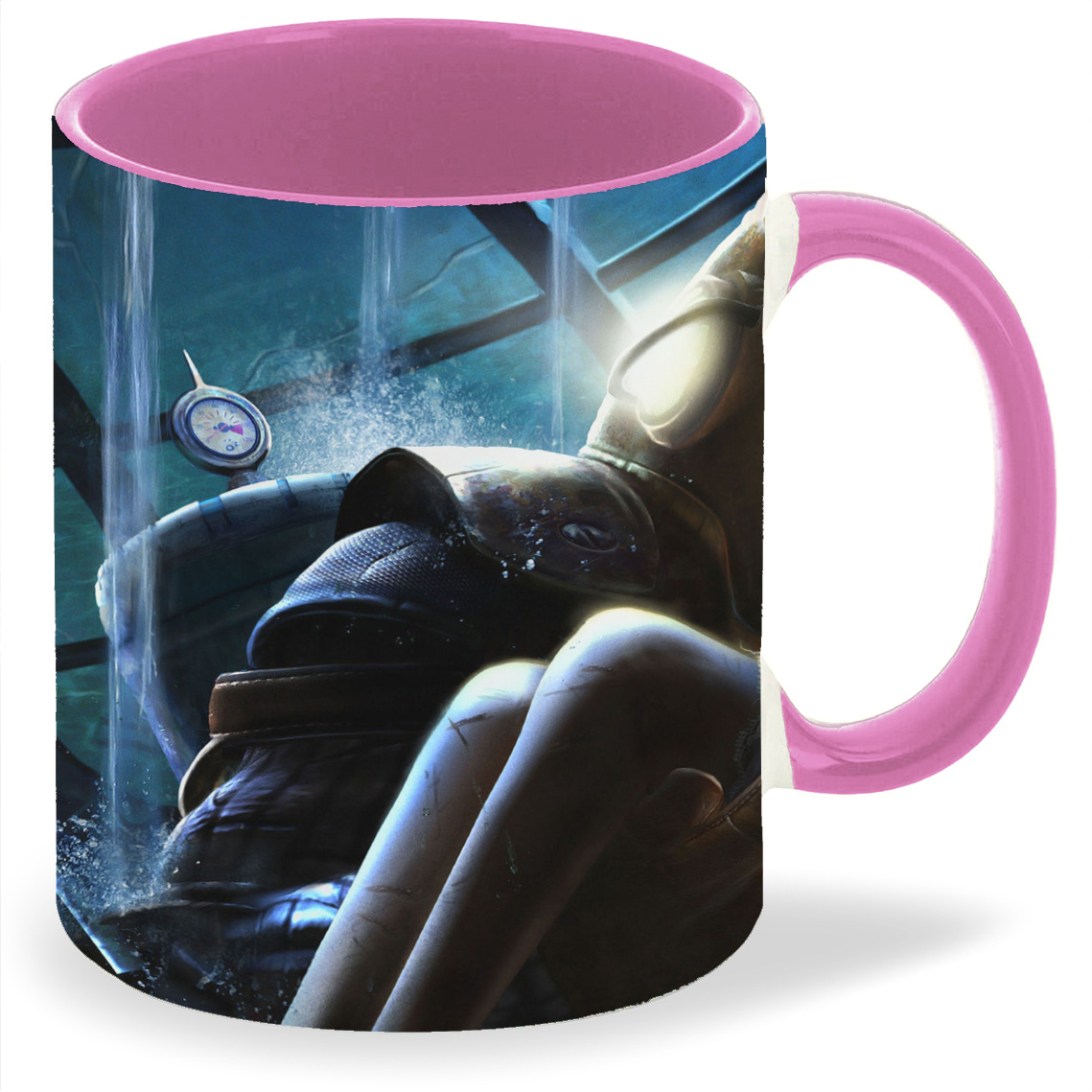 

Кружка CoolPodarok bioshock Девочка на руках, bioshock Девочка на руках