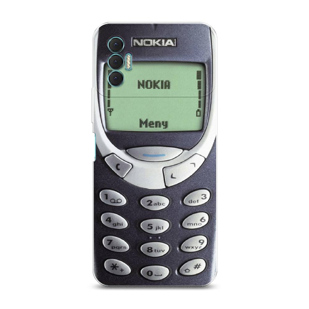 

Силиконовый чехол "Нокия" на Tecno Spark 8P, Разноцветный, 301450-5